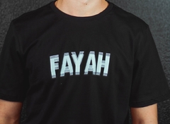 CAMISETA FAYAH DISTORTED PRETA - comprar online