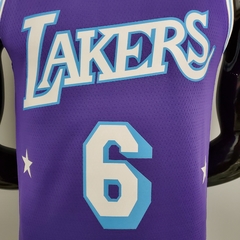 REGATA NBA LAKERS CITY EDITION PURPLE 21/22 - comprar online