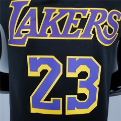 REGATA NBA LAKERS #23 LEBRON JAMES EARNED EDITION - comprar online