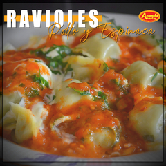 Ravioles de Pollo y Espinaca - comprar online