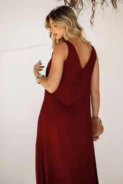 Vestido Longo Botões - Namine - 2566 - loja online