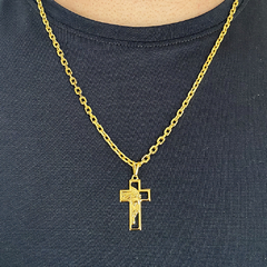 PINGENTE CRUCIFIXO FACE DE CRISTO - comprar online