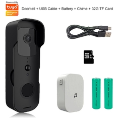Porteiro eletrónico Tuya Smart Wireless Video Doorbell - comprar online