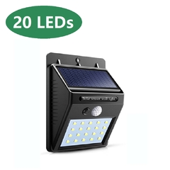 À prova dwaterproof água 20/30/100/150 led noite solar led lâmpada de luz pir sensor sensor de movimento na internet