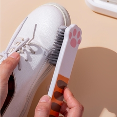escova sapatos esponja bloco escova de limpeza roupas lavanderia doméstica suprimentos limpos - comprar online