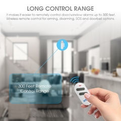Alarme de sensor de porta sem fio/janelas 300ft 120db anti-roubo na internet