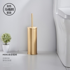 Escova de banheiro criativa, em preto, estilo nórdico, conjunto de limpeza para banheiro