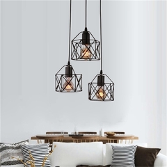 Luzes pingente industrial ilha de cozinha pendurado luz modernas luminárias minimalista Nordic lâmpada - Americanas Construções - O shopping da sua Obra 