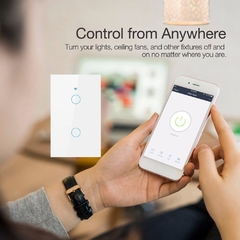 Tomada inteligente Wifi smart touch switch smart life na internet