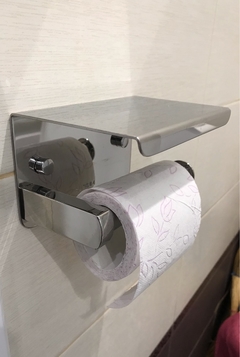 Suporte de papel higiênico de aço inoxidável - comprar online