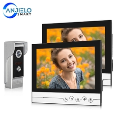 Sistema de vídeo porteiro vídeo porteiro com 9 "tela colorida