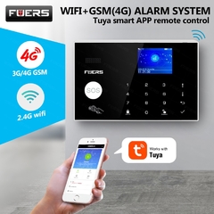 4g tuya alexa wi fi gsm sistemas de alarme segurança casa - loja online