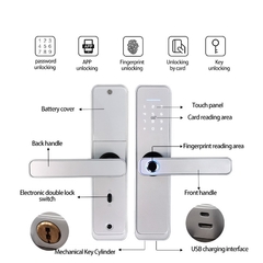 Fechadura Digital Door Lock Electronic Password RFID Unlock