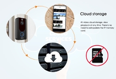 Campainha Smart Home V5 Wireless Camera V7 Video Doorbell 1080P - comprar online