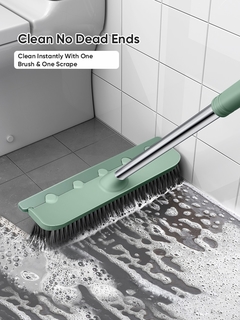 Joybos escova mágica para limpar piscina, 2 em 1, esfregão de banheiro para janela, escova de limpeza - comprar online