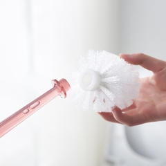 Kit de escova de toalete de cristal criativo com base acrílica - comprar online