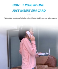 Beamio-telefone em inglês, sem fio, com cartão sim gsm - loja online