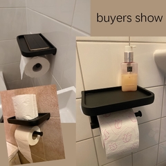 Suporte de papel higiênico de aço inoxidável - comprar online