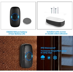 Campainha Wireless Smart Doorbell - Americanas Construções - O shopping da sua Obra 
