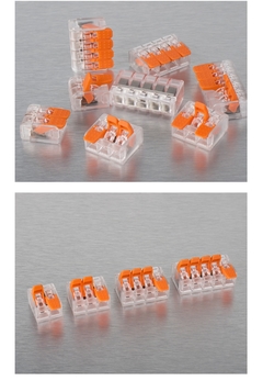 Imagem do Conector de fio compacto mini. 30/50/100PCS