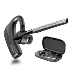 Newest K18 Wireless Earphones Bluetooth 5.0 Earpiece Hands-free Noise Cancelling Headset With AptX HD Dual Mic For Smart Phones