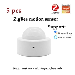 1-6 pces tuya zigbee detector de sensor de movimento - loja online