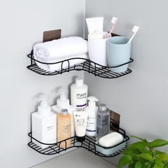 Rack de armazenamento de shampoo 1/2 peças, suporte de prateleira, prateleira de canto de banheiro, acessórios de banheiro na internet