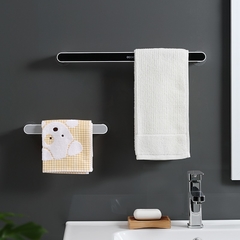 Auto-adesivo suporte de toalha rack fixado na parede - comprar online