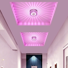 Luminária embutida moderna de teto, led, ponto luminoso, colorida, para sala de estar, para corredor, para bar, ktv e festas