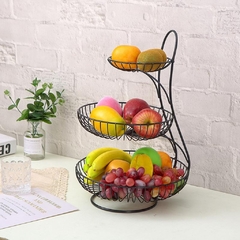 Tigela de frutas cesta de pão prato de armazenamento mesa de jantar - comprar online