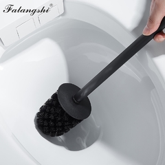 Aço inoxidável titular escova de vaso sanitário cor preta - comprar online