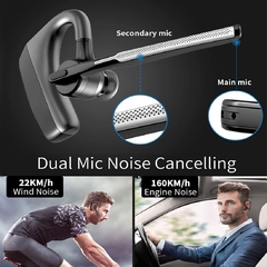 Newest K18 Wireless Earphones Bluetooth 5.0 Earpiece Hands-free Noise Cancelling Headset With AptX HD Dual Mic For Smart Phones - comprar online