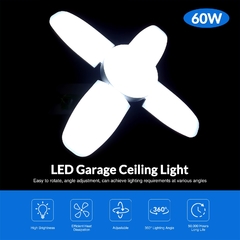 Luminária dobrável de teto para garagem - comprar online