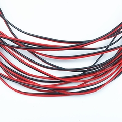 Ul2468 2 pinos fios elétricos estanhados cabos de cobre vermelho preto - Americanas Construções - O shopping da sua Obra 