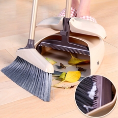 Yocada Broom and Dustpan with Long Handle for Upright Sweep Kitchen Home Lobby Office House Cleaning na internet