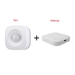 Tuya inteligente zigbee pir sensor detector infravermelho sem fio - comprar online