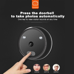 Campainha casa segurança peephole viewerll na internet