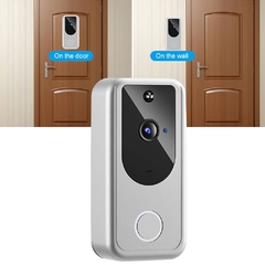 Campainha casa inteligente com 720p hd câmera de segurança - comprar online