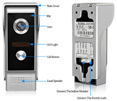 Imagem do Sistema de vídeo porteiro vídeo porteiro com 9 "tela colorida
