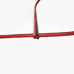 Fio de silicone de alta temperatura, fio paralelo vermelho-preto - comprar online