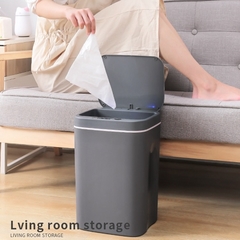Cesto de lixo para cozinha, com sensor automático, inteligente, armazenamento em papel, led - loja online