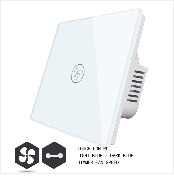 Free Shipping EU Standard 1 2 3 Gang 1 Way Wall Light Controler Home Automation Touch Switch Not Wif Remote Switch Glass Panel - loja online
