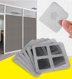 Adesivo de reparo da tela da cortina, adesivos anti mosquito, acessórios para reparo de porta, 5 peças na internet
