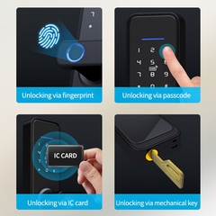 Fechadura Digital Door Lock Electronic Password RFID Unlock - loja online