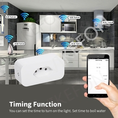 Tomada inteligente tuya wifi zigbee 3.0 tomada de energia em casa inteligente controle voz monitor energia tempo para alexa google - Americanas Construções - O shopping da sua Obra 