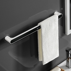 Auto-adesivo suporte de toalha rack fixado na parede - comprar online
