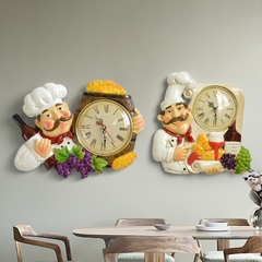 Relógio de parede de resina para decoração de casa na internet