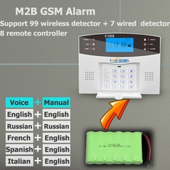 Sistema de alarme de gsm sem fio 433mhz home burglar - Americanas Construções - O shopping da sua Obra 