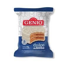 Alfajores genio triples blanco 60gr