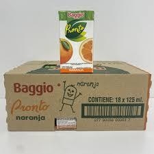 Jugo baggio 125ml durazno - comprar online